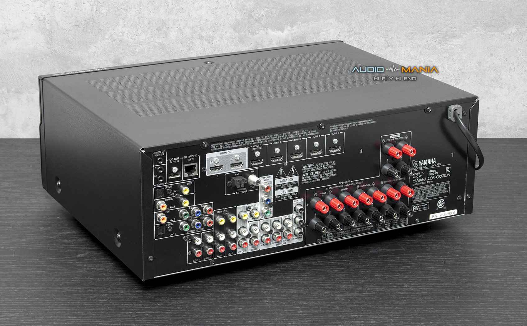 Yamaha RXV775 en AudioMania