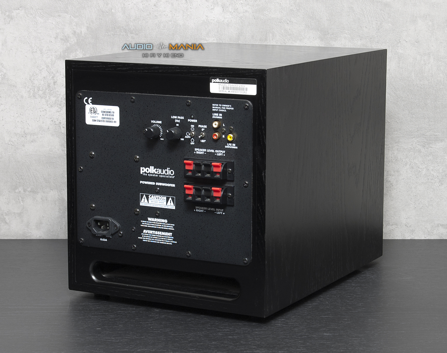 Polk sales psw 303