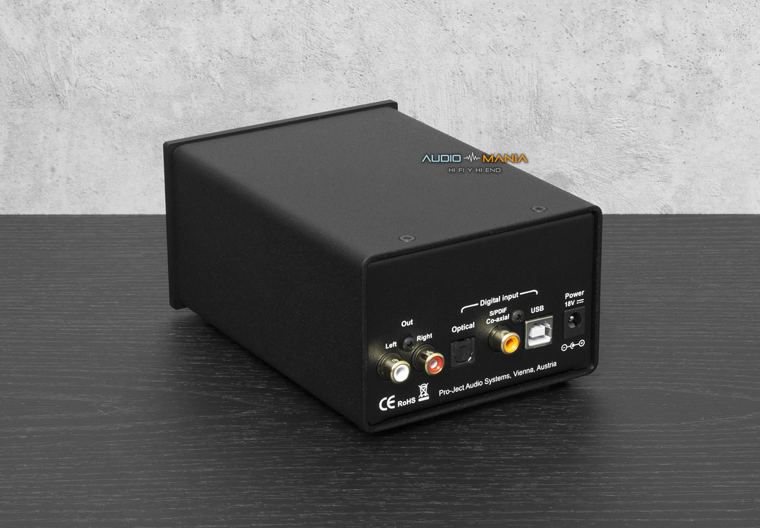 Pro-Ject DAC Box S2 Plus デジタル-アナログコンバーター ブラック(並行輸入品)